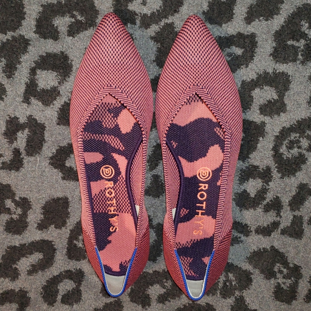 Rothy's Rose Double Stitch Points - Size 11.5